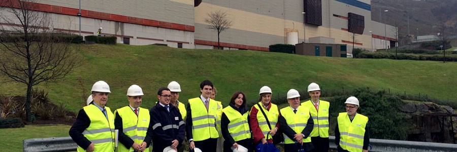 La Comisión de Medio Ambiente del Senado visita las instalaciones de tratamiento de residuos de Bizkaia