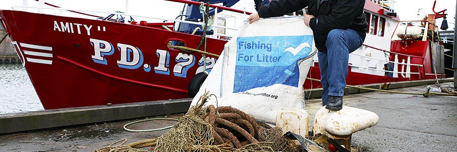 Los pescadores europeos se implican en la lucha contra la basura marina