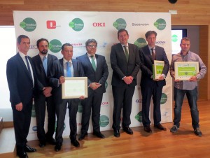 Los premios Eco reconocen la contribución de los distribuidores al reciclaje de residuos ofimáticos