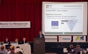 El Consorcio de Residuos de Gipuzkoa presentó la planta TMB de Zubieta en el Congreso Internacional Waste to Resources