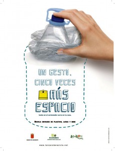 Imagen de la nueva campaña para mejorar el reciclaje de envases en Lanzarote
