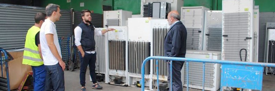 Una empresa de Calatayud, pionera en el uso de nuevas tecnologías en gestión de RAEE