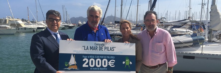 Ecopilas recoge más de 1.000 kilos de pilas en clubs náuticos y escuelas de vela