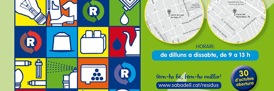 Sabadell abre dos puntos limpios urbanos
