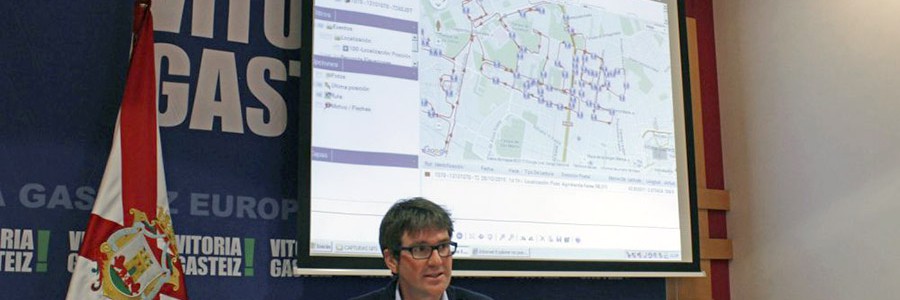 El Ayuntamiento de Vitoria-Gasteiz controlará la limpieza de la ciudad con tecnología GPS