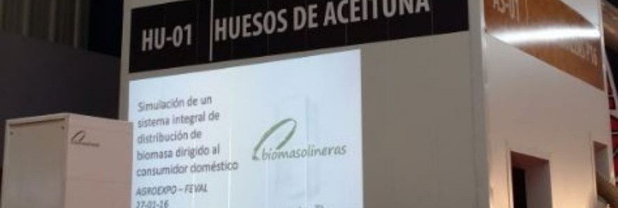 Presentadas las biomasolineras en la feria Agroexpo en Badajoz