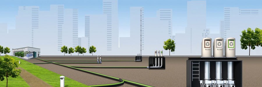 Un sistema de recogida automática de residuos que controla cuánta basura generamos