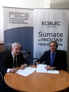 Ecolec y FECE renuevan su acuerdo para la recogida y reciclaje de residuos electrónicos