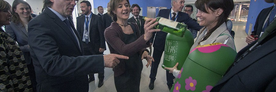 Recicladas 20 toneladas de vidrio en la feria Alimentaria