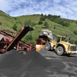 Novedosa técnica de reciclado de materiales para rehabilitar un vial en Bizkaia