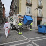 El Casco Antiguo de Pamplona contará por primera vez con recogida separada de residuos en Sanfermines