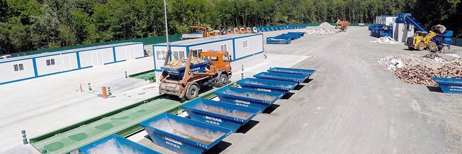 Presentada una nueva planta de reciclaje de residuos de construcción en Gipuzkoa