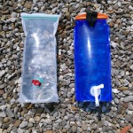 Bolsas de plástico para desinfectar agua a bajo coste