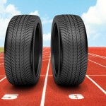 Neumáticos reciclados como pistas de atletismo