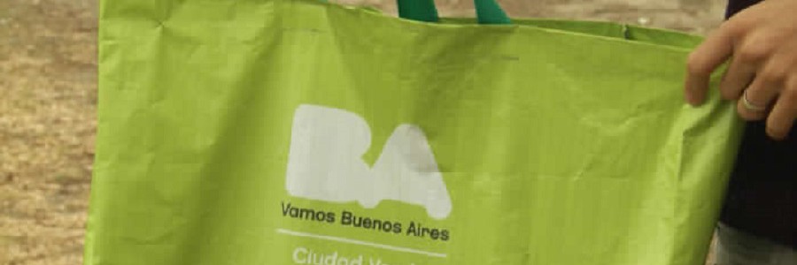 El 2017 empieza sin bolsas de plástico en los supermercados de Buenos Aires