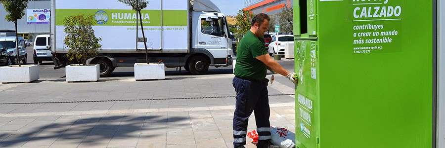 Fundación Humana recupera 18.000 toneladas de ropa usada para su reutilización y reciclaje