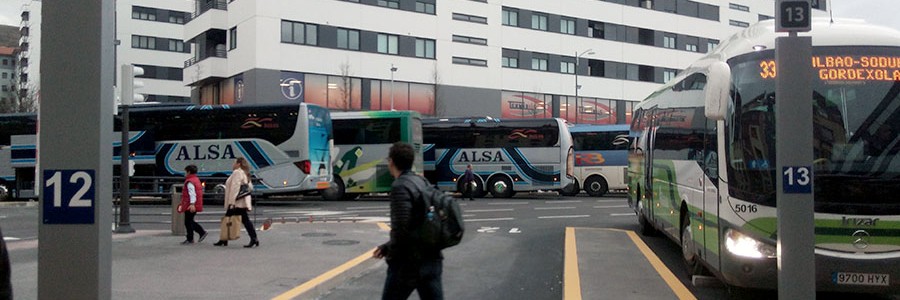 Aprovechamiento de residuos siderúrgicos en el nuevo pavimento de la estación provisional de autobuses de Bilbao