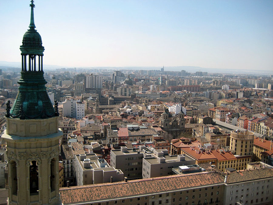 Vista de Zaragoza