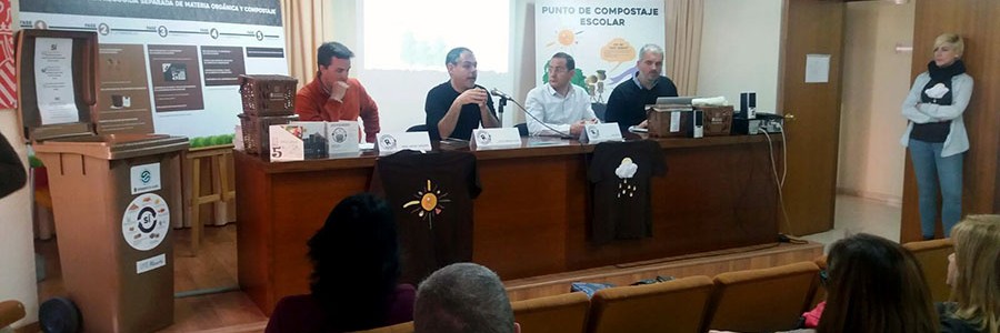 El Ayuntamiento de Alicante presenta a los centros educativos la recogida selectiva de materia orgánica