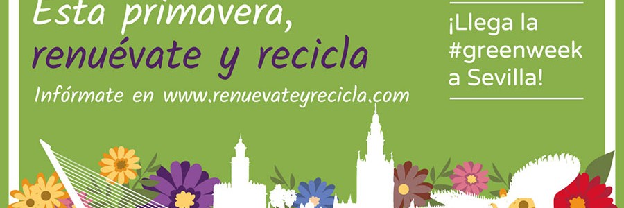 La Fundación Ecolec fomenta el reciclaje de residuos electrónicos en la primera Green Week de Sevilla
