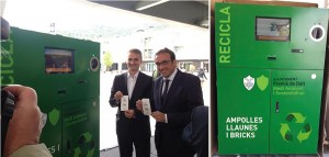 Premià de Dalt instala máquinas de reciclaje