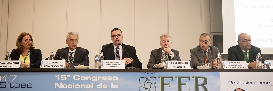 Los líderes mundiales de la industria del reciclaje llaman a la unidad del sector en el 15º Congreso FER
