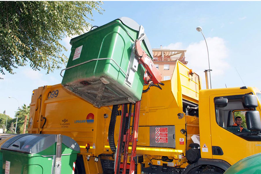 Contenedor para Reciclaje 770 Litros  SEMASA - SEMASA - Sistemas y Equipos  para el Medio Ambiente