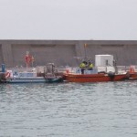 Limpieza del litoral marítimo de la Costa del Sol de Málaga