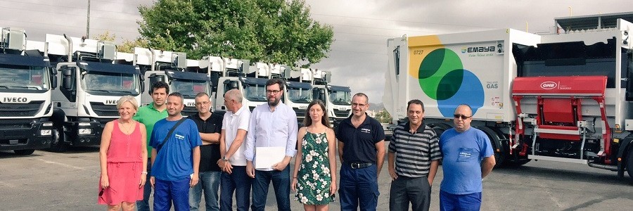 Palma renueva su flota de vehículos de recogida de residuos