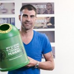 Trofeos de vidrio reciclado en la Vuelta ciclista a España