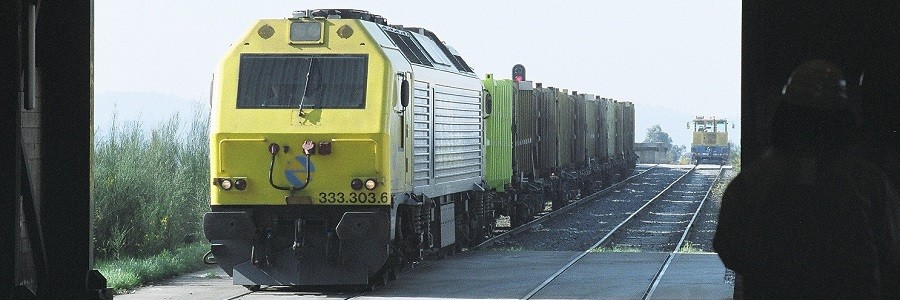 Sogama ya transporta más residuos por tren que por carretera