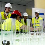 Visita institucional a la planta de reciclaje de Metallo en Berango en su 25 aniversario