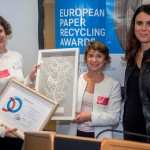 La iniciativa Pajaritas Azules recibe el premio europeo de reciclaje de papel