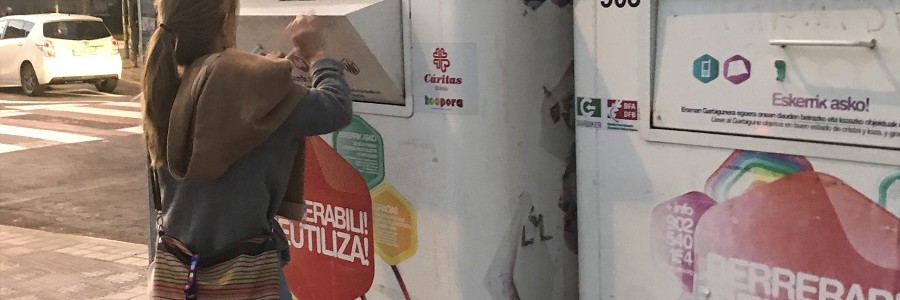 Koopera recupera en Euskadi 5.700 toneladas de ropa para su reutilización y reciclaje