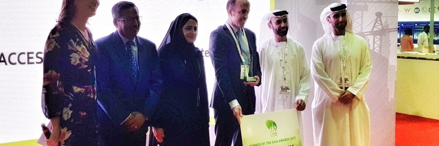 Una empresa navarra, premiada en Dubai por sus arquetas de plástico 100% reciclado