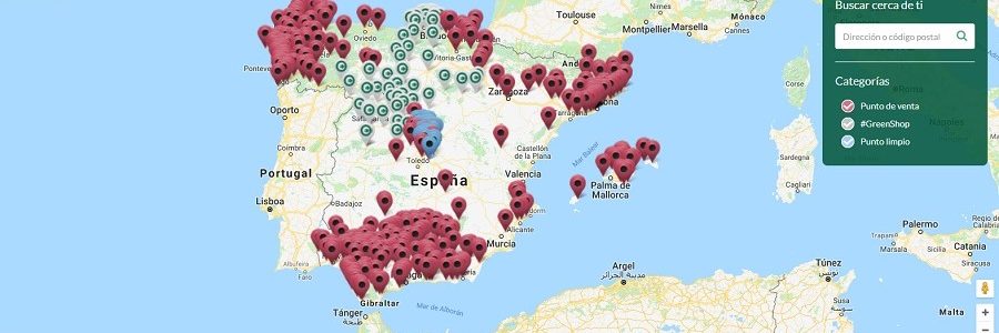 Ecolec lanza un buscador online de puntos de recogida de residuos electrónicos en toda España