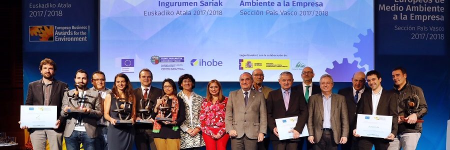 Entregados los Premios Europeos de Medio Ambiente en el País Vasco 2018