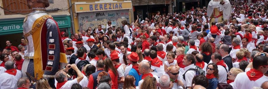 La generación de residuos en Sanfermines se reduce un 7%