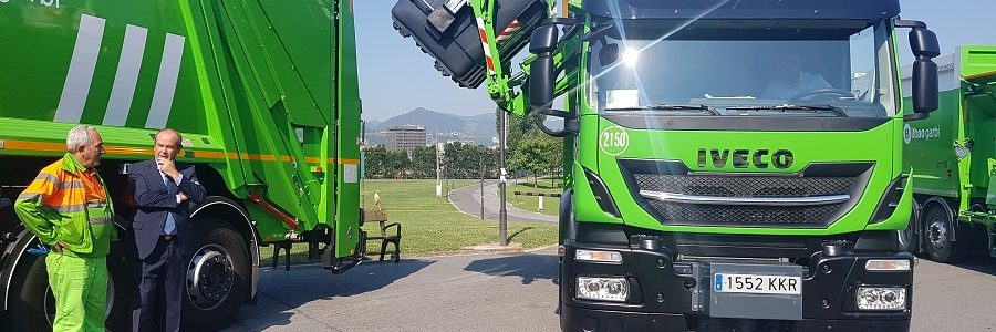 Bilbao incorpora nuevos vehículos de última generación a su flota de recogida de residuos