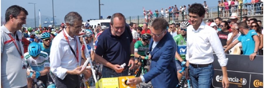 La Vuelta Ciclista a España 2018 se compromete con el reciclaje de  lámparas de la mano de AMBILAMP