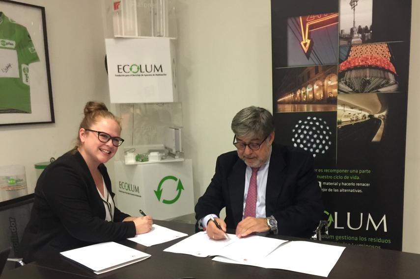 Acuerdo entre Ecolum y el Gremi de la Recuperació de Catalunya para la gestión de RAEE