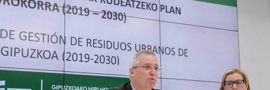 Aprobado el nuevo plan de residuos de Gipuzkoa, que fija un objetivo de reciclaje del 70%