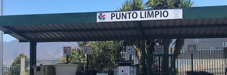 Los puntos limpios de La Palma recibieron más de 27 toneladas de residuos peligrosos en 2018