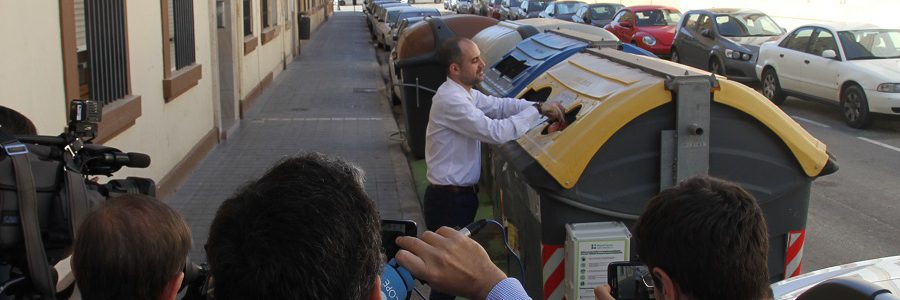 Presentados en Valencia los contenedores que permiten saber cómo reciclan los ciudadanos