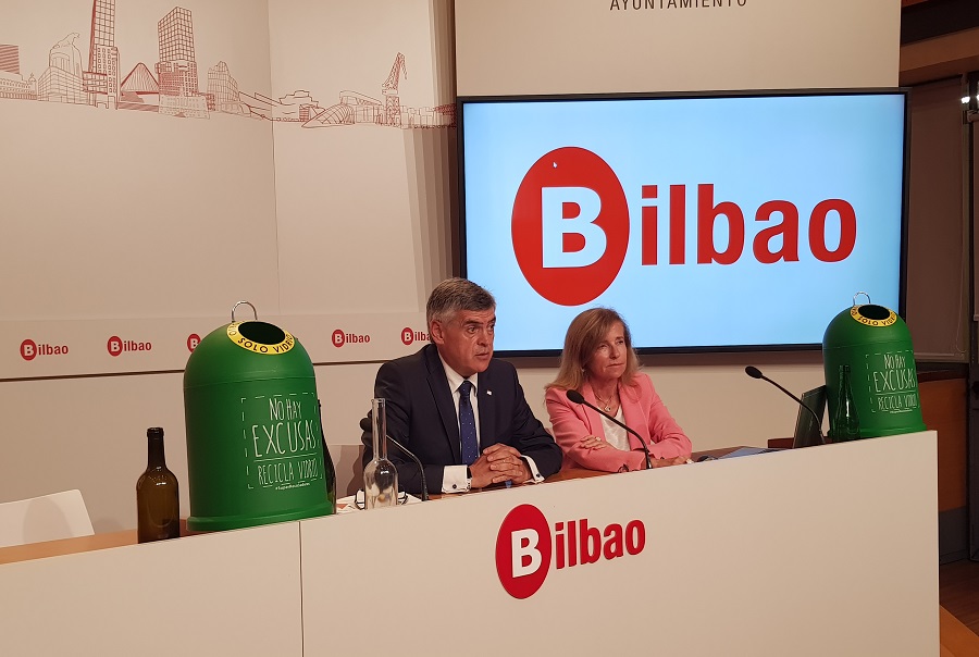 Impulso al reciclaje de vidrio en la hostelería de Bilbao