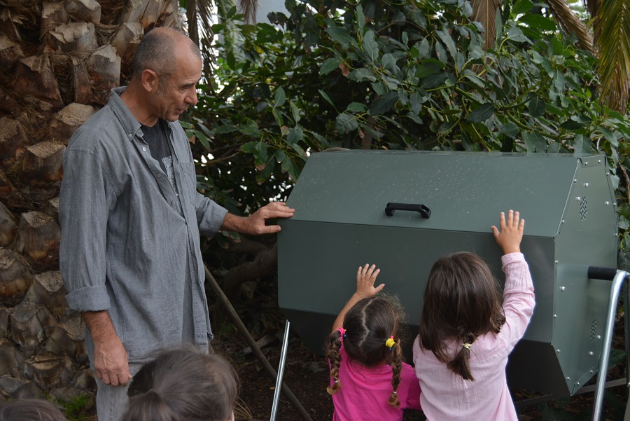 Proyecto de compostaje en los colegios de La Palma