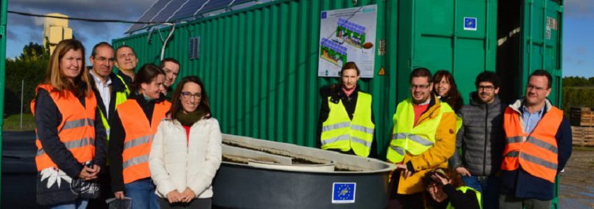El proyecto ALGAECAN crea un sistema de depuración de aguas residuales con algas pionero en Europa
