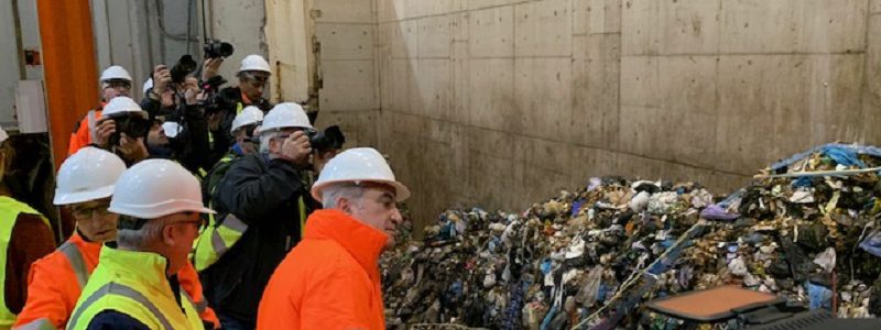 La planta de valorización energética de Gipuzkoa, a punto de entrar en la fase final de pruebas