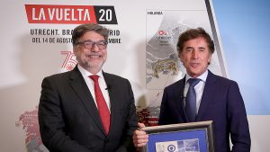 Pedro Delgado en los Premios Recyclia