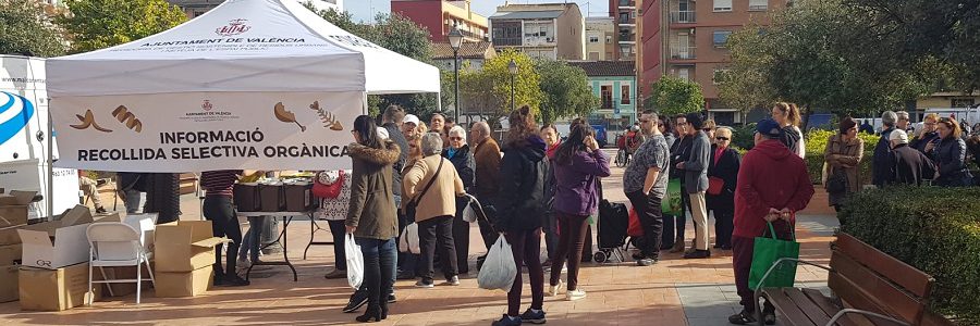 13.000 hogares de Valencia se suman a la recogida selectiva de materia orgánica